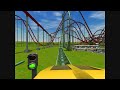 Fast, Slim and People magnet RCT3 rollercoaster. (HD) (Nice) kuusj98