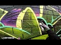 Graffiti with Character & 3 different outline colors - Loop Stock Cap Outlines - Loop Cans