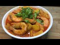 Pineapple Prawn Curry/娘惹黄梨虾咖喱: Appetizing Nyonya Recipe