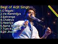 Top 8 Arjit singh song collection (NONSTOP love song) Fill this all songs