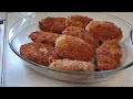 Вкусные рыбные котлеты с начинкой.