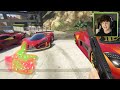 I Stole THE FLASH'S SUPERCARS In GTA 5.. (Mods)