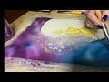 Part 1 ~ Watercolor Process of Butterfly Chakra ~ Prepping Watercolor Paper ~ Softly Spoken