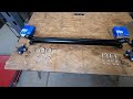 Shorten a Driveshaft in your Home Garage