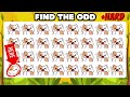 Find the ODD One Out! Emoji Quiz | HARD  #emojichallenge #puzzlegame #quiz#shorts🦁🧠Lion QUIZ
