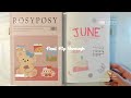 🌸 productive finals week study vlog + june bujo setup