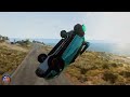 Satisfying Rollover Crashes #25 - BeamNG drive CRAZY DRIVERS