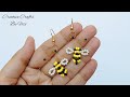 Beaded Bee Earrings: DIY Tutorial for Bee-Lovers 🐝