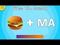 Guess The Country From Emojis (Emoji Quiz)