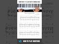 Play Piano Montuno with Tumbao Bass (2-3 Clave) #Shorts