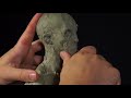 sculpting a head in clay part 1  FULL VIDEO