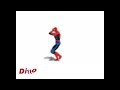 Spider man dancing to new jeans