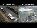 EVERY Train 2017 vs 2022 | a comparison