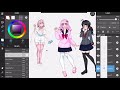 🍠 Redesigning Yandere Simulator Characters🍠  Pt2 - [Oka, Muja, and Senpai]