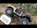 Crossrc XT4 / Axial SCX10III) /  Stealth Gom 4rocky mountain crawling at Wonsusam Mt.