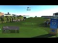 This 37-foot putt😬to WIN THE MATCH against silentknight21! PGA Tour 2K23 ranked online gameplay