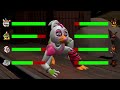 [SFM FNaF] Top 5 SHOCKED VS Fights WITH Healthbars