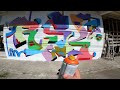 Graffiti Resk12 Full Colored Letters with Bruno