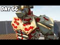 I Survived 100 DAYS as the ARMORED TITAN in HARDCORE Minecraft!