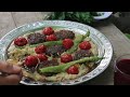 Most Delicious Roasted Eggplant Meatballs Recipe | Outdoor Cooking