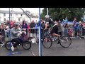 Ben Savage and James Jones Trial Bike and BMX Stunt Show Dawlish Air Show