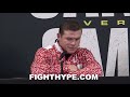 CANELO RESPONDS TO ERROL SPENCE WATCHING HIM BEAT SMITH RINGSIDE; GIVES HIM REALITY NEWS ABOUT FIGHT