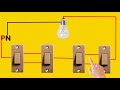 1 Light 4 Switch Connetion Wiring Diagram || Godown Wiring Connection Diagram || It's Electrical ||