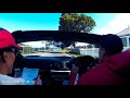 Targa Tasmania Tour 2018. Georgetown Stage in a Ferrari 360.