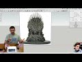 3D Modeling the Iron Throne