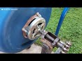 Manual Cast Molen Modification Adds Gear | DIY Cement Mixer