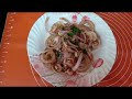 لہچھا دار پیاز سلاد گھر میں بناے بلکہ ریستورنت جیسا | ring onion salad | onion salad recipe