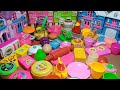 Unboxing Miniature Kitchen Set Toys  | Hello kitty kitchen Set | Plastic Mini Kitchen Set ASMR 😄 💗