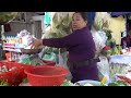 Cambodian Rotuine Food & Lifestyle @ Market - Salty Crab, Dried Fish, Pineapple& More