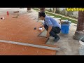 40×40 ceramic tile technique uses innovative quick glue