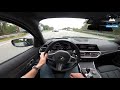 505HP BMW M340i Aulitzky REVIEW on AUTOBAHN [NO SPEED LIMIT] by AutoTopNL