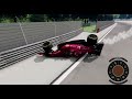 Big crash for Charles Leclerc