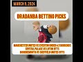 Premier league Betting Picks, March 9, 2024 ft DradaNBA