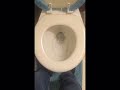 Flushing the military soldier down the toilet