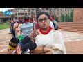 লাল কাপড় বেধে জাবি শিক্ষকদের মৌন মিছিল | JU | Quota Movement | Rtv News