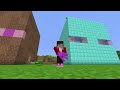 JJ's RICH Enderman vs Mikey's POOR Enderman Underground Base Battle in Minecraft - Maizen