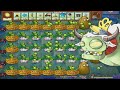 All Threepeater Plants VS Dr Zomboss- PvZ Hack