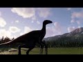 Hanging with the Therizinosaurus! Jurassic world evolution 2