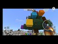 Minecraft tutorial how to make a tower base and cristmas tree