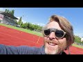 Racing against my coach in a 400m sprint - Sursee training camp