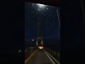 Crossing the Mackinac Bridge | Night time (southbound)