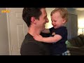 Hilarious With Funny Baby And Daddy Moments - Try Not To Laugh Challenge