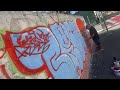Graffiti no fluxo da cidade - BRN x Marcio - Throwup #12