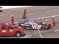 2013 NASCAR Auto Club 400 Crazy Finish From the Stands (Denny Hamlin Crash)