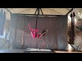 Hammock Tutorial: Bullet drop: Aerial yoga tutorial