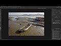 Long exposure photo Tidal flat long exposure